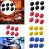 6Pcs Drum Quick Release Nuts Set Cymbal Mate Spare Parts Replacements Drumming Equipment Accessory