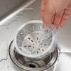 100 шт., одноразовый фильтр для раковины, кухонная канализационная сетка, фильтр-мешок для мусора, сито для раковины, аксессуары, ванная комната0, слив для волос, антиблокировочный