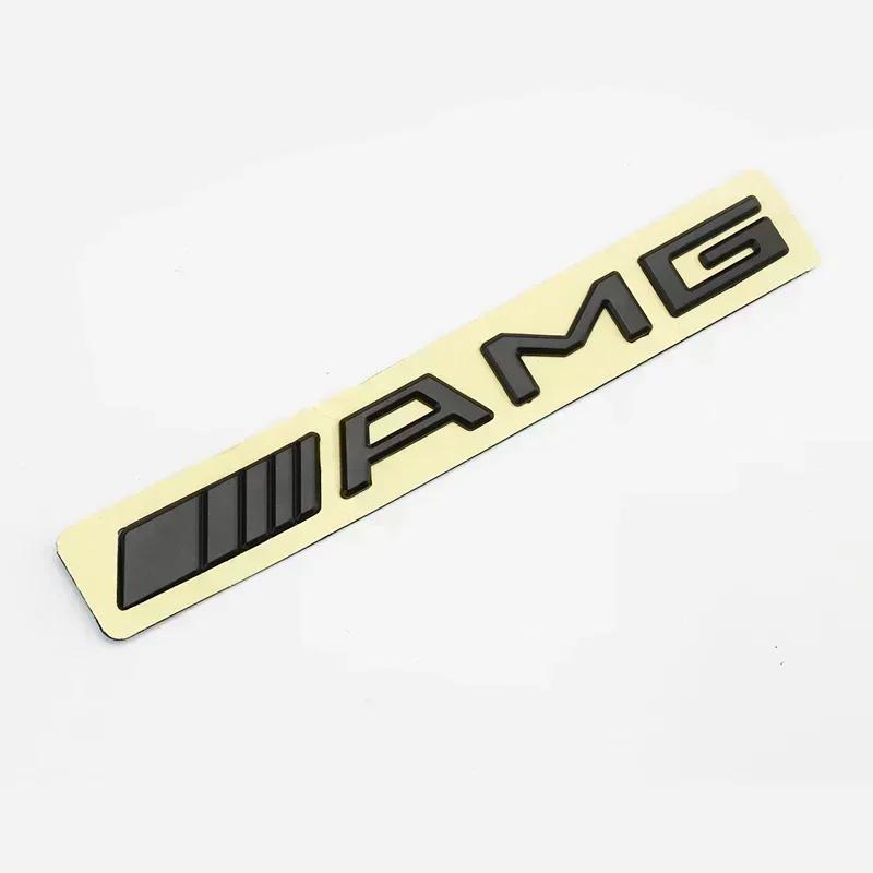 AAUY1 3d ABS Adhesive Chrome Car Rear Trunk Number Letters Sticker For Mercedes benz A B R G Class GLK GLA w204 W251 W463 W176
