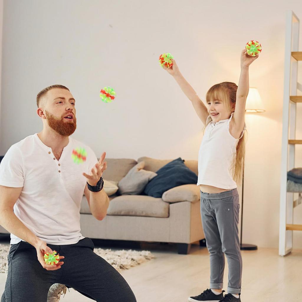 ERINGOGO Suction Cup Ball Toys, Set of 10, PVC Bounce Toys for Kids, Parent-Child Play, Birthday, Party, Carnival Prizes (Random Colors)