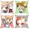 Чехол на подушку N-Neco A-Arc Kawaii, удобный, двусторонний, идеален для автомобиля, дивана, спальни и других мест