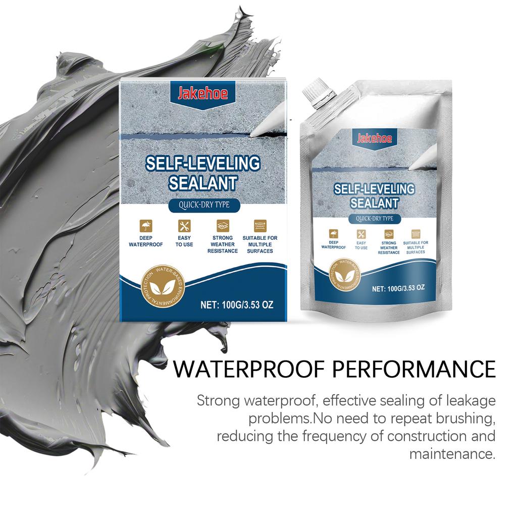 JAKEHOE Waterproof Grouting Adhesive Waterproof and Impermeable Tile Floor Caulking Repair Cracks Household Repair Adhesive