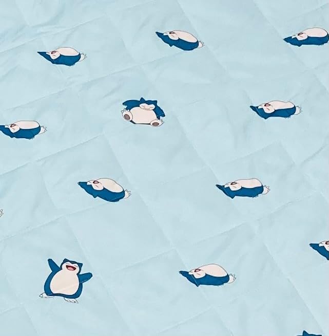 MORIPiLO Morishita Bed Pad Single Pokemon Snorlax 100x200 см Futon Bed Pad Mattress Pokemon Character Goods Green 4621414
