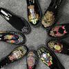 Men Flat Shoes National Embroidered Canvas Loafers Slip On Casual Shoes for Man