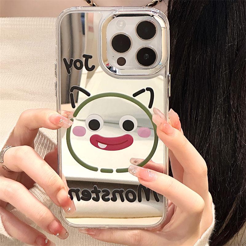 Zhitai iPhone 14 Three-in-One Mirror Case for iPhone 16 Pro/15 Pro Max/12/13.