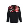 Under Armour Rival Fleece Sweatshirts Women's Black Crew Neck Thickened Regular (Unisex) Sweatshirts 1362620 001
