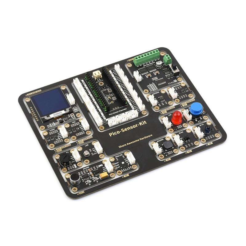 Для комплекта Pico Sensor с платой расширения Pico и 15 съемными датчиками, конструкция без пайки