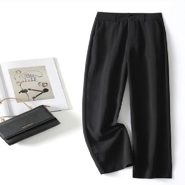 New Arrival Women's Straight Leg Suit Pants To Show Your Height, High-end Luxury Counter Boutique