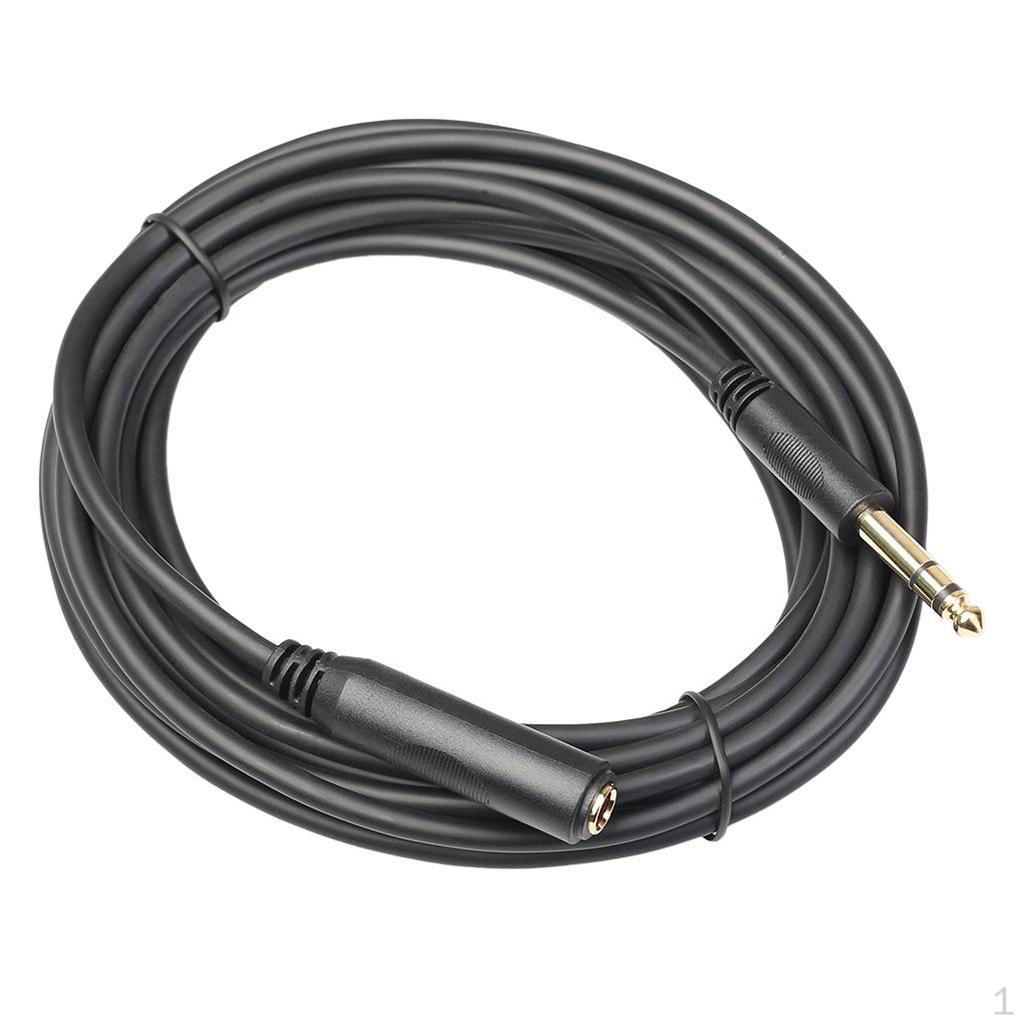 1/4 Inch Headphone Extension Cord TRS Male To Female