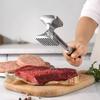 Молоток для рыхления мяса с длинной ручкой Алюминий Цинк Цинковый сплав Отбиватель для говядины Практичный отбиватель для мяса Стейк
