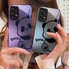 Чехол-бампер с градиентом и полумедведем для Samsung Galaxy S10 4G S20 11E 30 S21 21 22 S24 Fe Pro S23 S25 Ultra 5G S9 Закаленное стекло