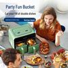 Умная аэрофритюрница и пароварка Morphy Richards 8 л, штепсель CN (адаптер в комплекте)