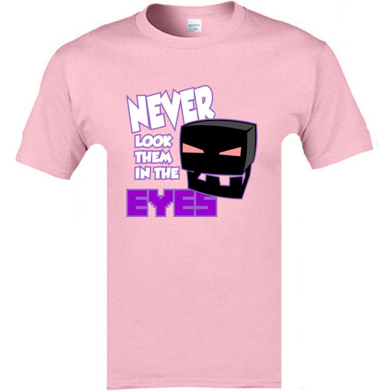 EnderUnisex Eyes Game Tshirts Funny Design New Normal Fall Tops Shirt Good Quality Birthday Tee Shirt Boy Cotton Fabric