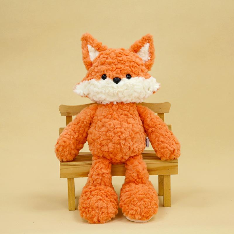 Туманность Попова Серия Собака Лиса Ягненок Серый Волк Свинья Плюшевая Кукла Подарок Подарок на День Рождения Ребенка