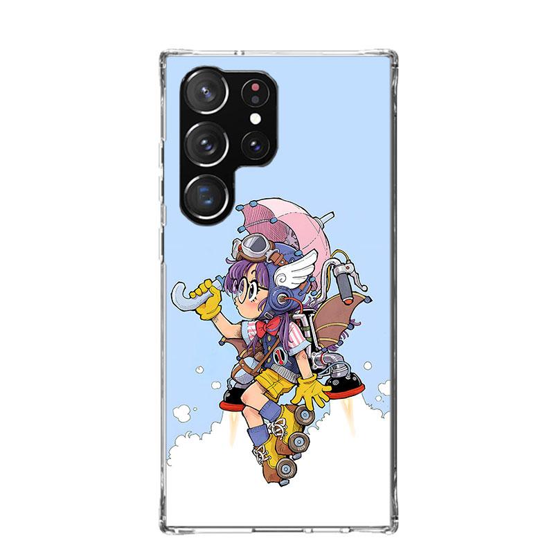 Чехол для телефона Arale Dr Slump для Samsung Galaxy S26 Ultra S23 S24 S25 Edge S20 FE S21 S22 Plus Мягкий чехол с принтом Fundas Galaxy