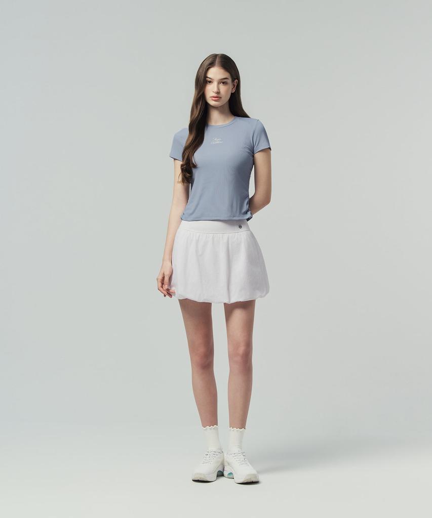Женская юбка-баллон SERGIO TACCHINI W со стрейчем (белый)