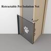 Retractable Pet Fence Automatic Pet Partition Net Houseold Telescopic Aisle Isolation Net No Drilling Adjustable Pet Safety Item