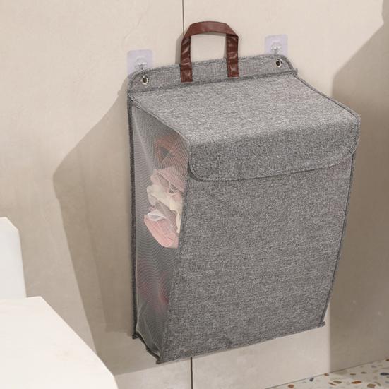 Yousheng Collapsible Clothes Basket Laundry Hamper with Lid Large Capacity Foldable Design Dirty Clothes Hamper Bathroom Organizer