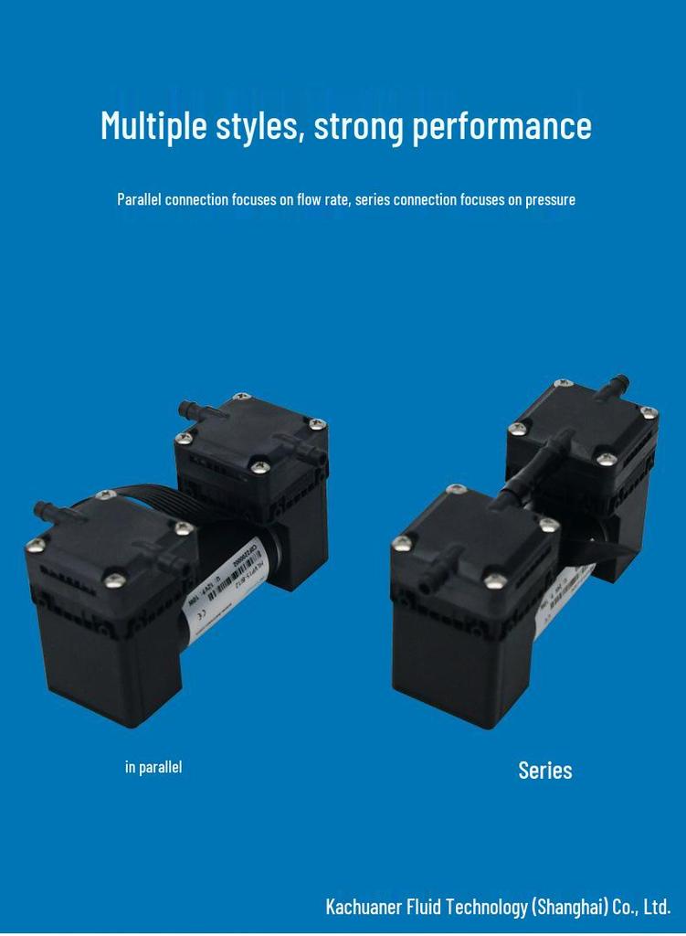Kamer Brushless Mini Vacuum Booster Pump, 24V/12V Negative Pressure Air Pump