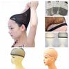 Stretch Black/Nude Nylon Bald Cap Snood Hair Mesh Wig Stocking