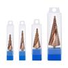 Triangular Shank Hole Opening Tool High Speed Steel M35 Hole Reamer Step Drill Bit Set  Counterbore