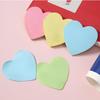 1 шт., 40 листов/шт. пустой блокнот в форме сердца, блокнот для заметок, канцелярские принадлежности, блокнот Kawaii, блокнот для заметок