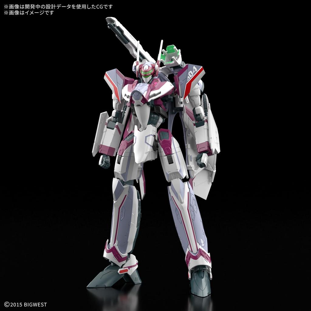 Bandai Macross Delta VF-31C Siegfried Mirage Farina Jenius Deluxe Model Kit 1/100 Scale Pre-colored Plastic