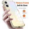 Phone Case For Oppo Reno8 Lite 7Lite Case Clear Soft Silicone Shockproof Bumper For Oppo Reno7 Z Lite Reno 8 Z Back Cover Fundas
