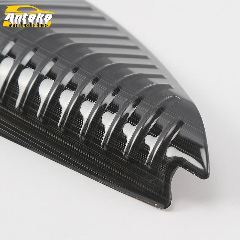 T-Roc 18 Front Pillar Stainless Steel Decorative Panel Triangle Sticker Accessory