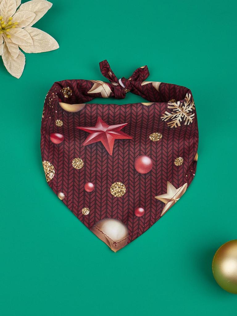 The Hot-Selling Christmas Dog Bandana: Festive Pet Scarf & Bib