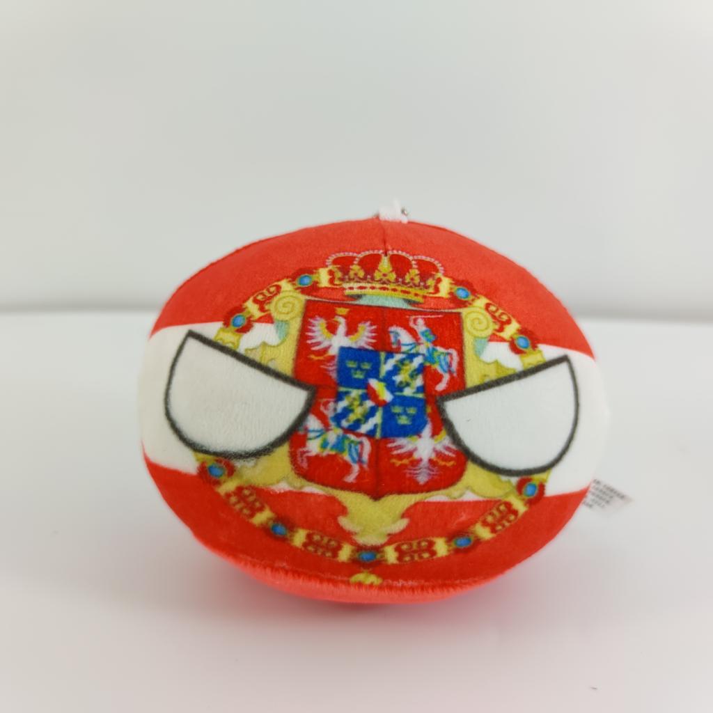 10cm Polandball Mini Plush Toy Kazakhstan Israel Palestine Iraq Egypt Countryball Anime Peripheral Gifts