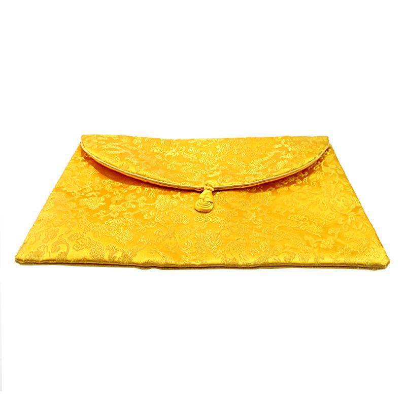 High-Grade Buddhist Scripture Storage Cloth Bag, 24x34cm