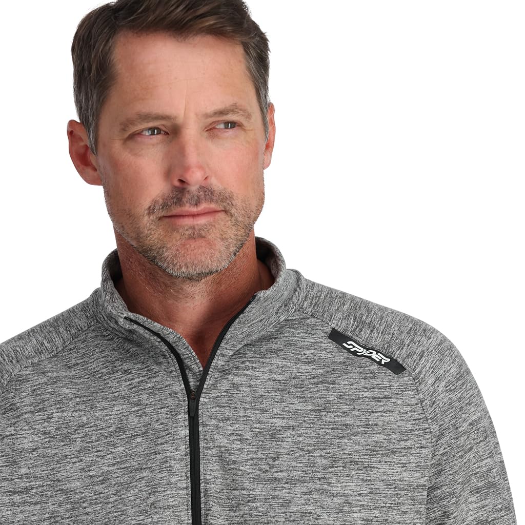 Spyder Терморубашка с высоким воротником POLAR M Мужская (Полумолния, 360° стрейч) [38A125306 / ACCORD]