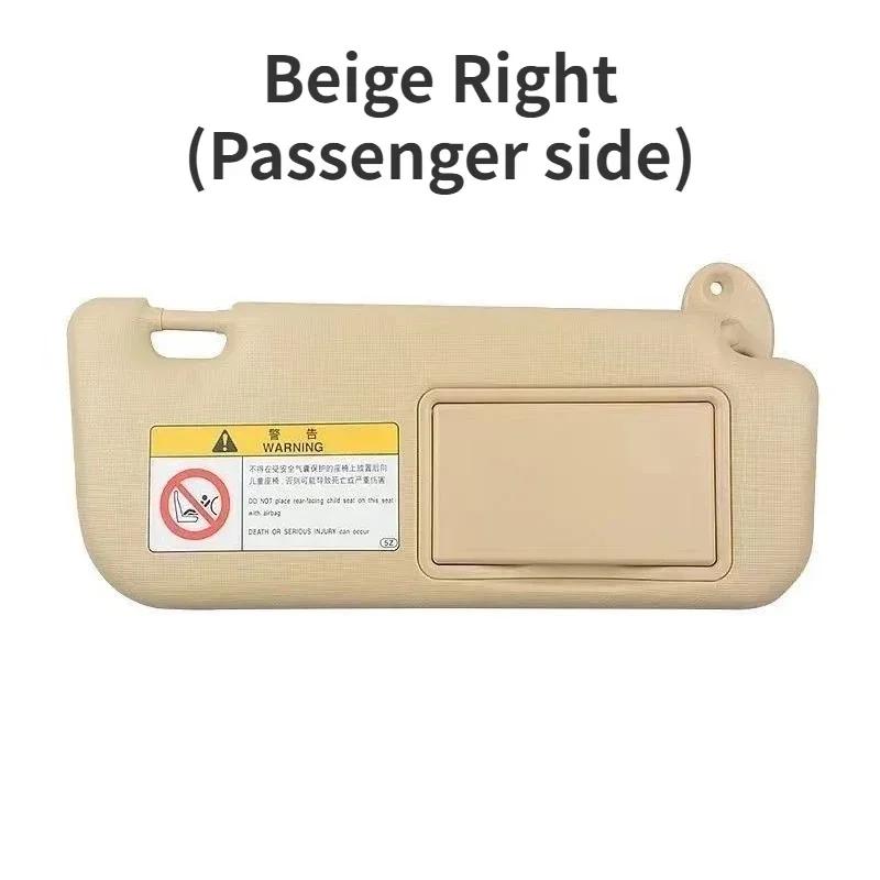 Автомобильный передний левый/правый солнцезащитный козырек с заменой зеркала для макияжа для Toyota Corolla E160 E170 2014 2015 2016 2017