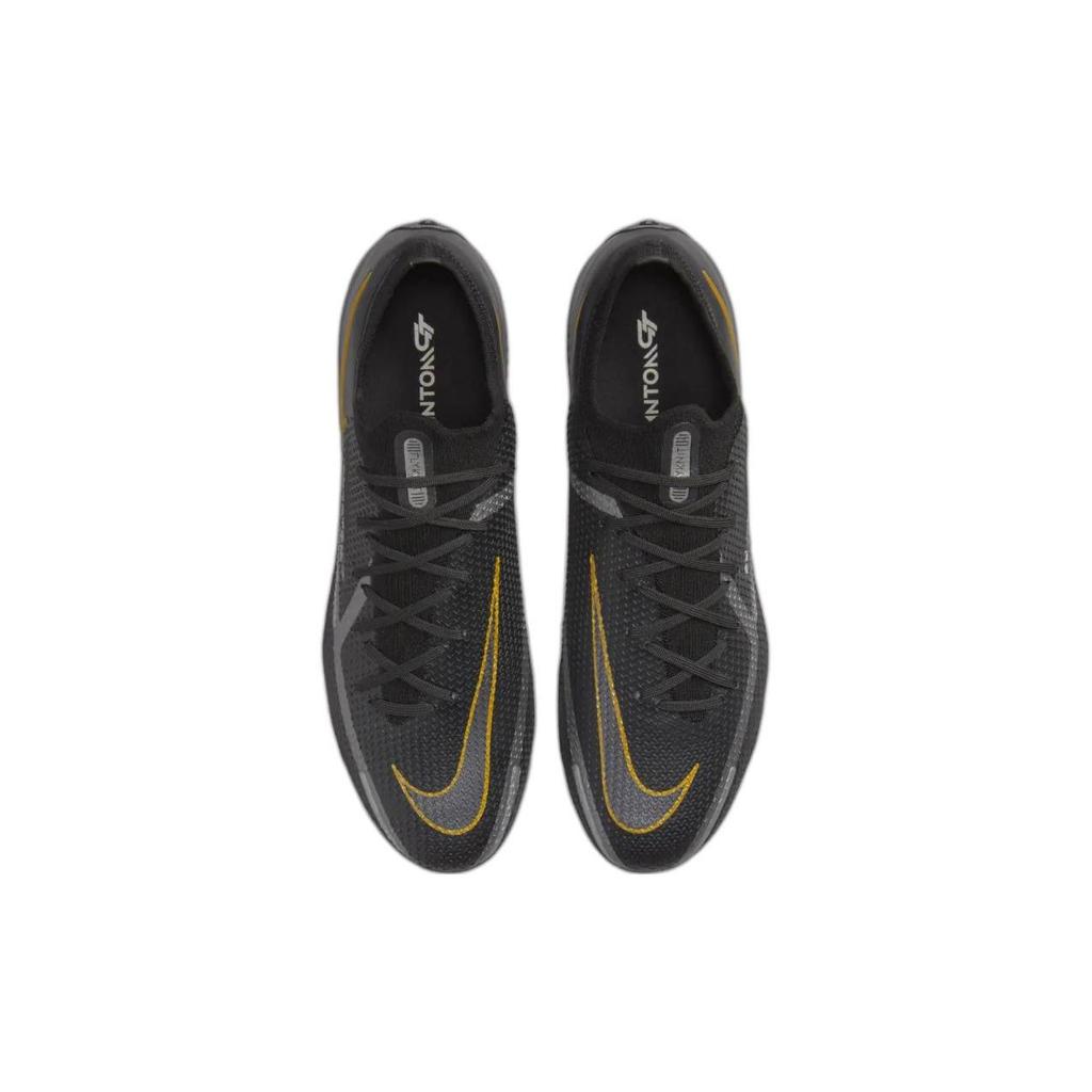 Nike Phantom GT2 Elite FG Черные мужские кроссовки металлик золотого цвета металлик-серебристый металлик-темно-серый CZ9890-007