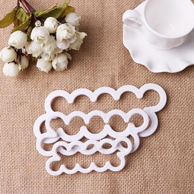 Yousheng 3Pcs Fondant Mold антипригарный быстросъемный пластиковый Rose Carnation торт украшение формы для выпечки