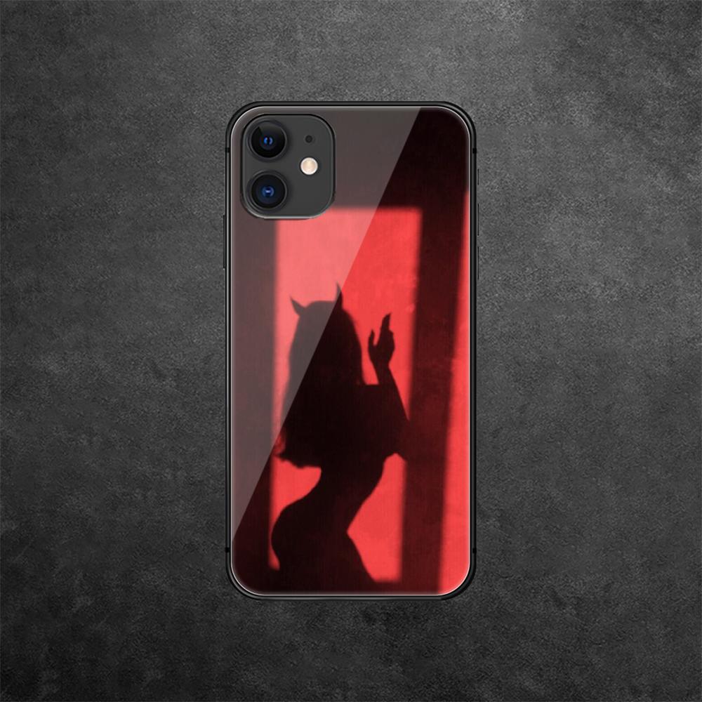 Сексуальный чехол для телефона из закаленного стекла с дьяволом для iPhone Samsung Galaxy OnePlus Oppo Xiaomi Redmi Note SA 7 8 9 10 11 12 13 14 20 21 22 53 Pro Max Plus Ultra