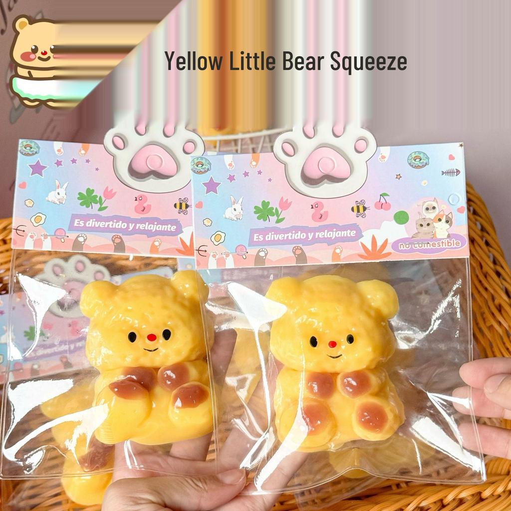 Креативная игрушка-мялка оранжевого цвета: Снятие стресса и помощь в декомпрессии