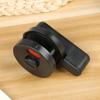Indicator Buckle Nylon Plastic Partition Door Lock Black Indicator Lock Handle