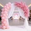 Yousheng Цветные Искусственные Ковыли Пушистый Искусственный Рогоз Высокие Искусственные Стебли Тростника Наполнитель для Вазы для Гостиной Свадьбы Бохо Цветочный