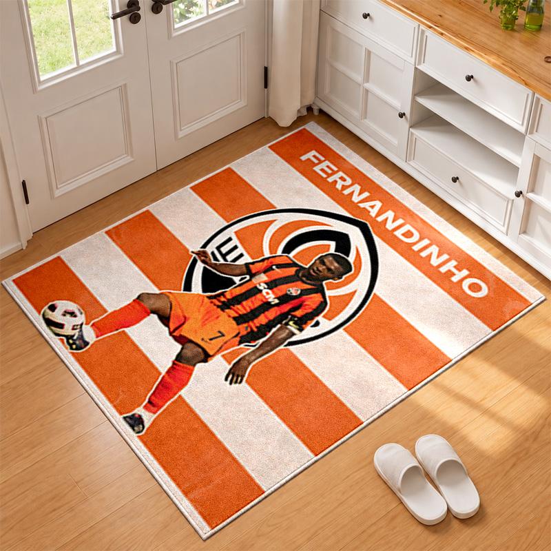 FC Shakhtar Donetsk Carpet Door Mat for Living Room or Bedroom Protective Mat Under Chair Office Decoration Christmas Gift Birthday Present