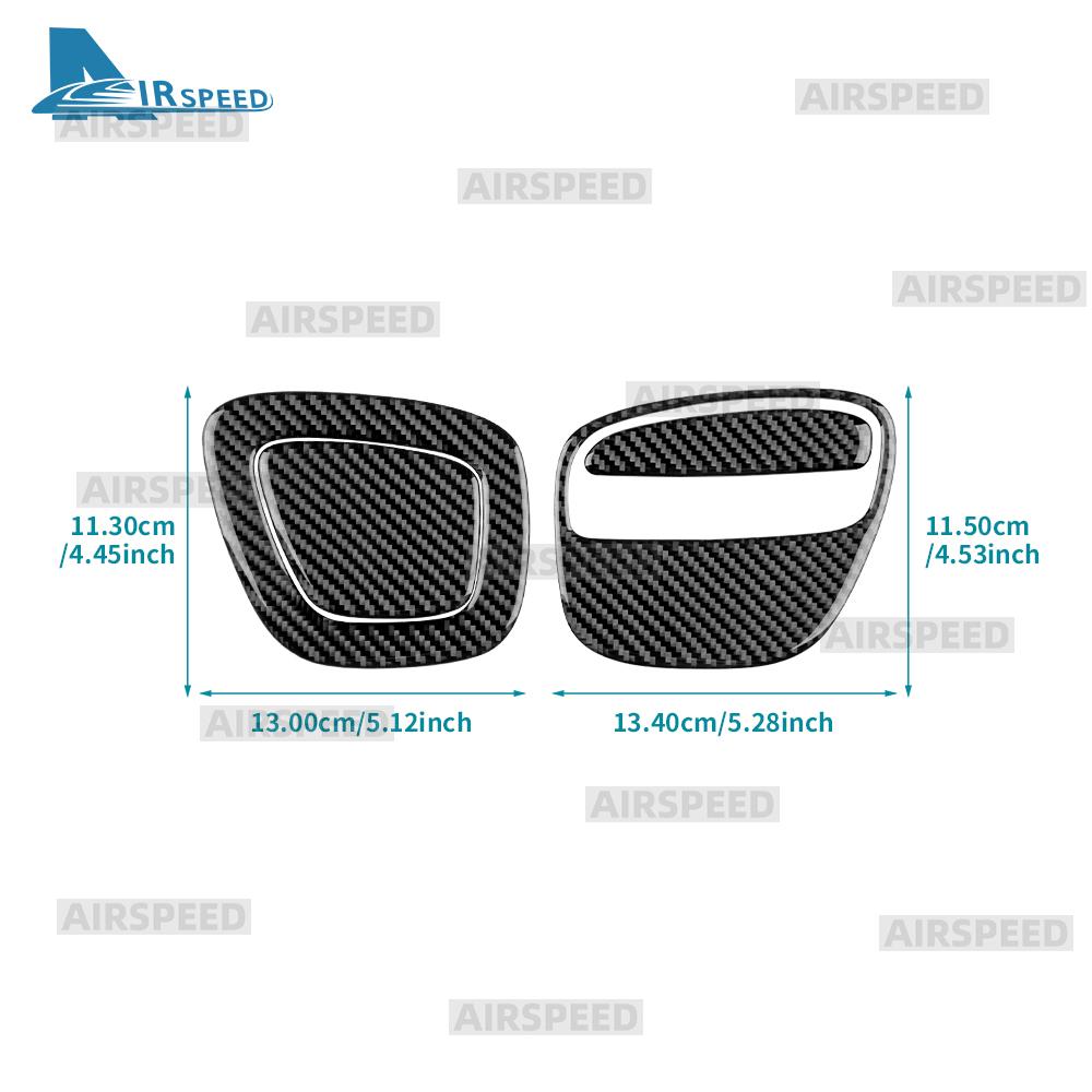 Настоящие мягкие наклейки из углеродного волокна для Mercedes Benz Smart 453 Fortwo/Forfour 2016 2017 2018 2019 Боковые стороны Рамка панели переключения передач автомобиля