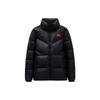 Champion All-Weather Series Solid Color Zipper Thick Stand Collar Down Jacket Men Outerwear Black 172410902-3