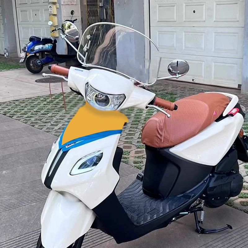 Мотоциклетный передний обтекатель, замена переднего ветрового дефлектора для электросамоката, модный внешний вид, мотоциклетные аксессуары для