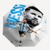 1pc M-messi Umbrella, Sun Protection, And UV Shielding. It Has Eight Sturdy Ribs for Outdoor Use And Perfect As a Holiday Gift