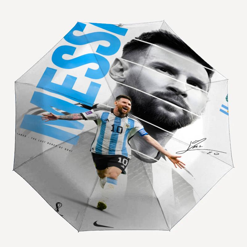 1pc M-messi Umbrella, Sun Protection, And UV Shielding. It Has Eight Sturdy Ribs for Outdoor Use And Perfect As a Holiday Gift