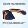 RooRuns 3/4 High Arch Orthotic Insoles - Flat Feet & Plantar Fasciitis Support, Overpronation, Heel Pain, Slim 3/4 Length for Men & Women