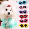 Pet Supplies Heart Shape Lovely Sunglasses Hair Barrette Hair Clips Hairpins