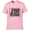 Jesus Is King Print Men Summer T-shirt Christian Religion God Faith T Shirt Men's Short Sleeve Clothing Tees Fashion Camisetas