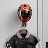 MIMIA Helmet Holder, Helmet Rider Suit, Wall Mounted, Helmet Stand, Helmet Storage, Helmet Hanger,